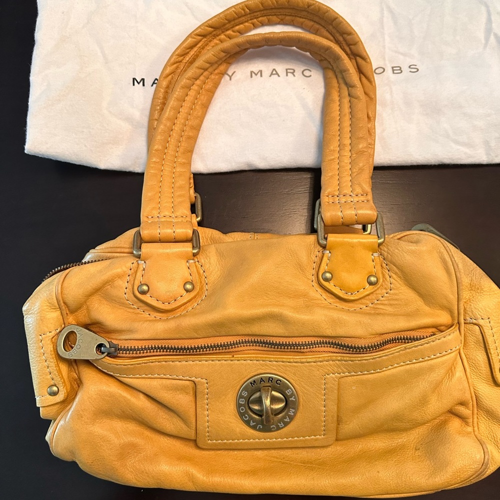 Marc by Marc Jacobs bag. Beautiful yellow color! Great condition!